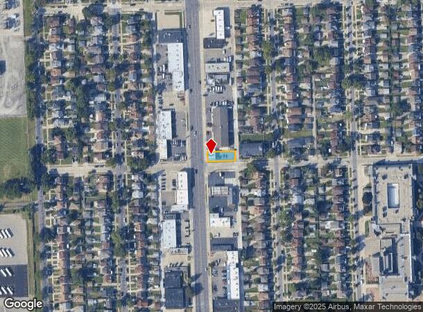 6800 Schaefer Rd, Dearborn, MI Parcel Map
