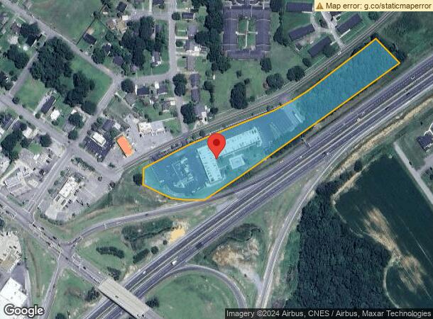  202 N Honeycutt St, Benson, NC Parcel Map