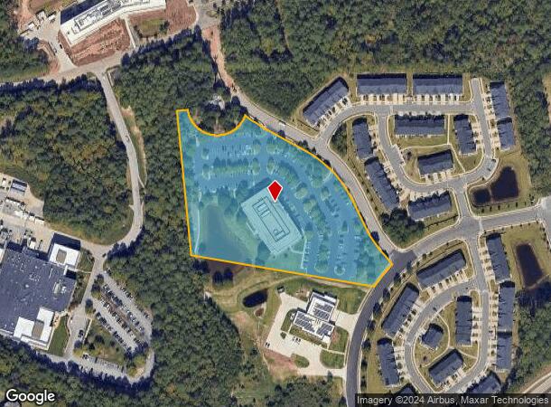  101 J Morris Commons Ln, Morrisville, NC Parcel Map