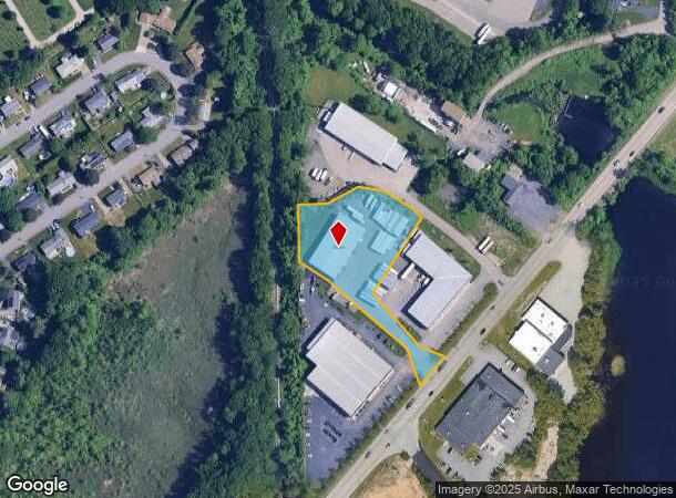  442 Washington St, Auburn, MA Parcel Map