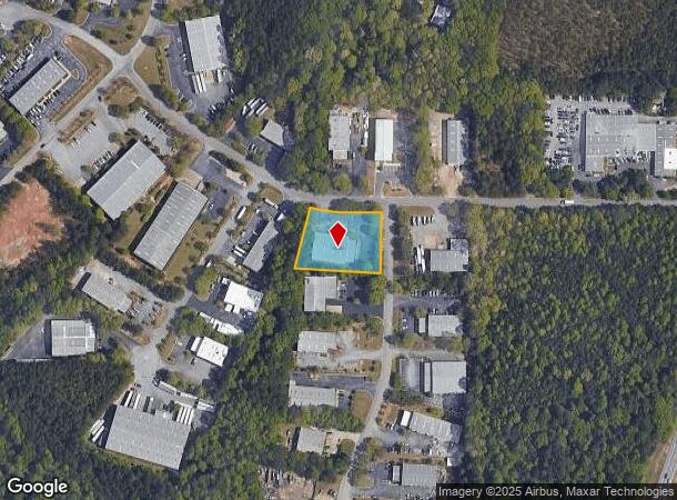  105 Walter Way, Fayetteville, GA Parcel Map