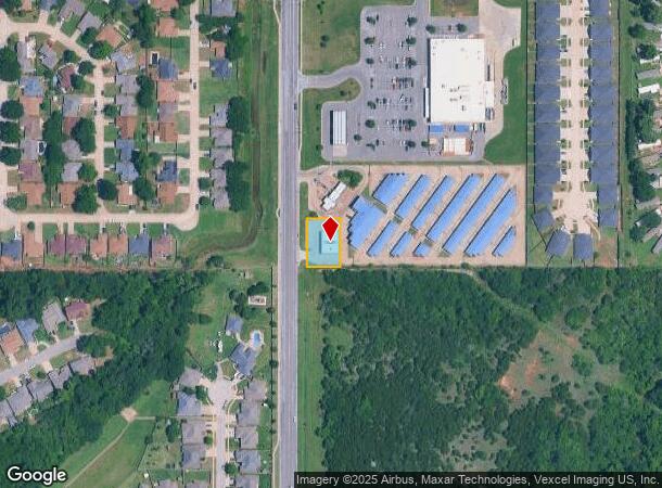 5104 S Sooner Rd, Oklahoma City, OK Parcel Map