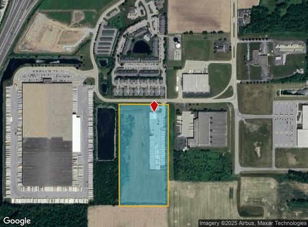  320 Enterprise Dr, Pendleton, IN Parcel Map