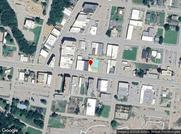  125 E Main St, Pawhuska, OK Parcel Map