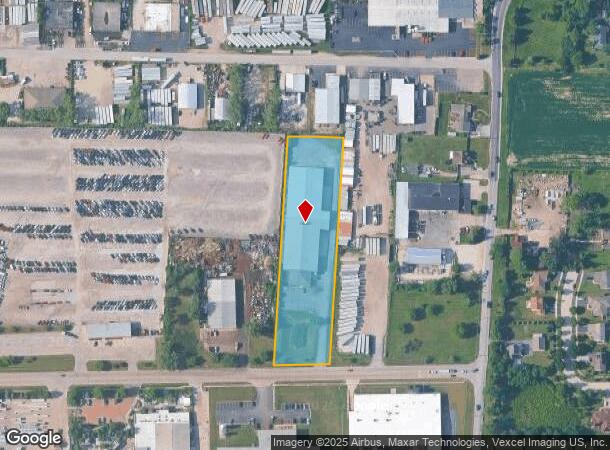 338 E Sullivan Rd, Aurora, IL Parcel Map