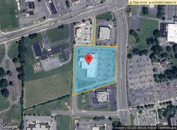  421 N State Of Franklin Rd, Johnson City, TN Parcel Map