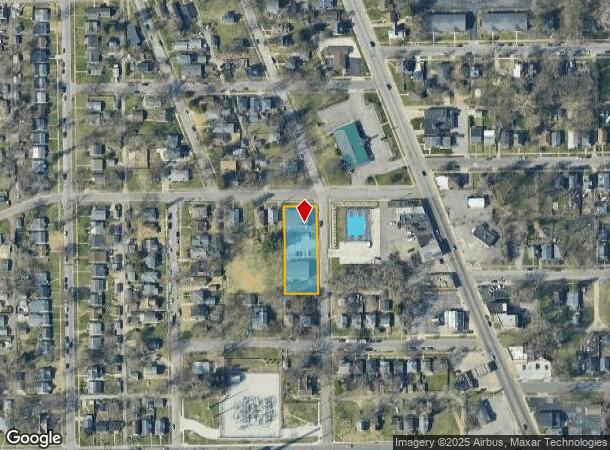  1517 Anderson Ave, South Bend, IN Parcel Map