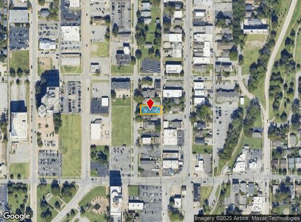  1715 S Baltimore Ave, Tulsa, OK Parcel Map