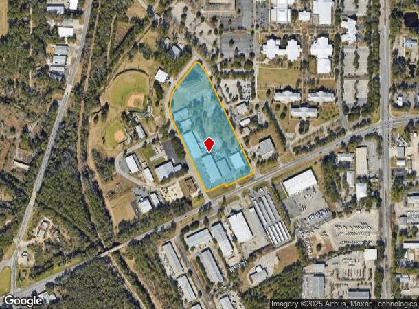  109 Century Park Dr, Tallahassee, FL Parcel Map