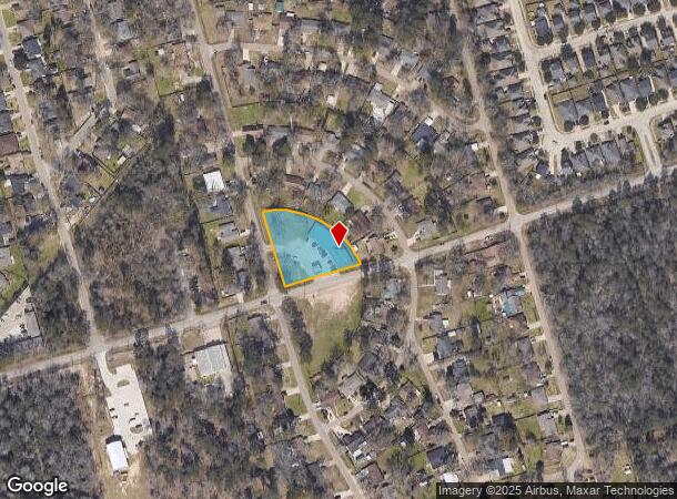 1635 S 1St St, Conroe, TX Parcel Map