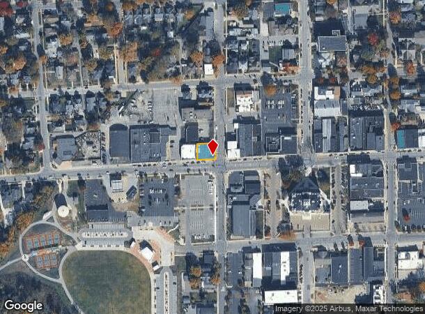 102 W Jefferson St, Franklin, IN Parcel Map