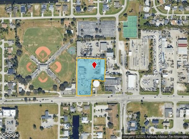  2309 Hancock Bridge Pky, Cape Coral, FL Parcel Map