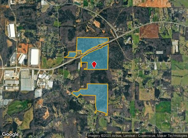 12461 Union Grove Church Rd, Calhoun, GA Parcel Map