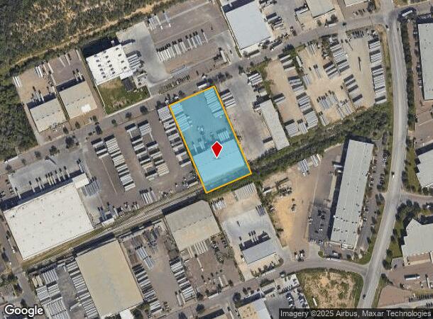  607 Union Pacific Blvd, Laredo, TX Parcel Map