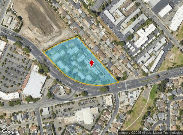  25200 Santa Clara St, Hayward, CA Parcel Map