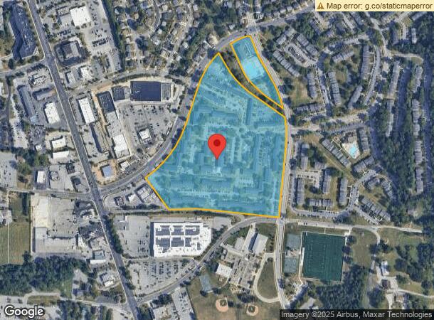  10000 Greenside Dr, Cockeysville, MD Parcel Map