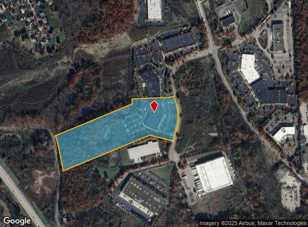  220 W Kensinger Dr, Cranberry Township, PA Parcel Map