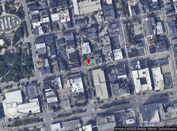 1200 Vine St, Cincinnati, OH Parcel Map