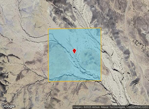 Alkali Basin Rd, Delta, CO Parcel Map