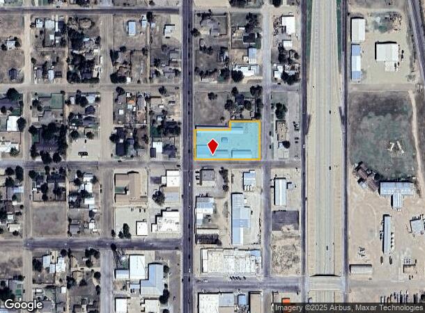 1002 Avenue D, Abernathy, TX Parcel Map