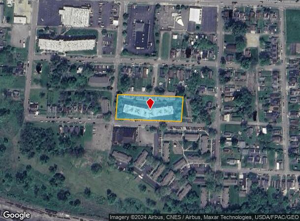  400 Washington St, Newark, OH Parcel Map