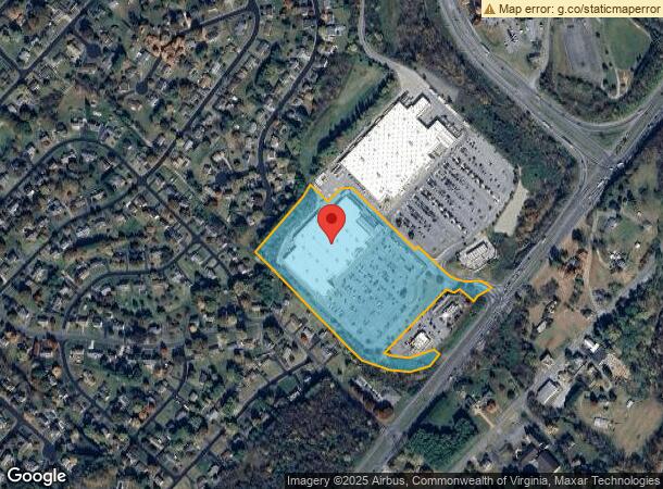  4520 Challenger Ave, Roanoke, VA Parcel Map