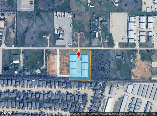 17540 Matany Rd, Justin, TX Parcel Map