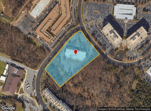 13595 Dulles Technology Dr, Herndon, VA Parcel Map