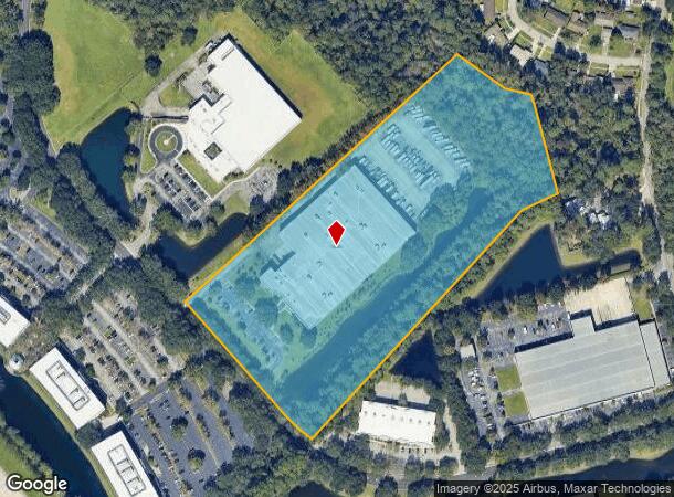  6611 Southpoint Pky, Jacksonville, FL Parcel Map