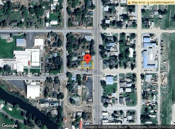  210 W 8Th St, Twin Bridges, MT Parcel Map