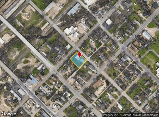  1600 Webster Ave, Waco, TX Parcel Map