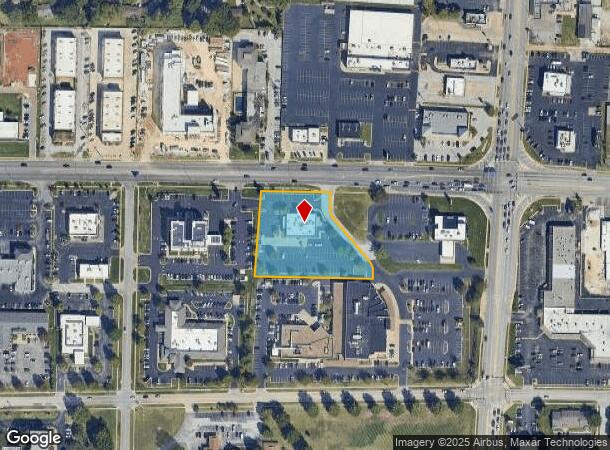 1110 E Battlefield St, Springfield, MO Parcel Map