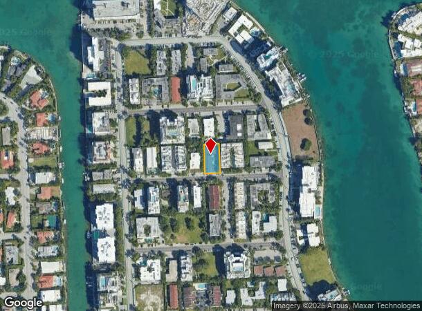 1135 101St St, Bay Harbor Islands, FL Parcel Map