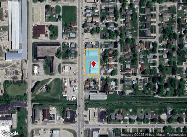  1304 Lake Land Blvd, Mattoon, IL Parcel Map