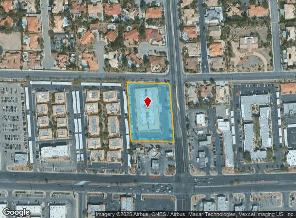 7800 W Sahara Ave, Las Vegas, NV Parcel Map