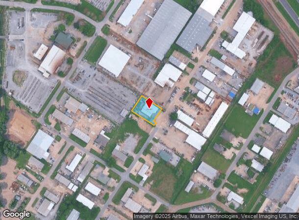  121 Thruway Park Rd, Broussard, LA Parcel Map