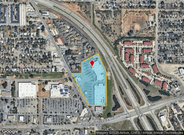  2828 Goliad Rd, San Antonio, TX Parcel Map