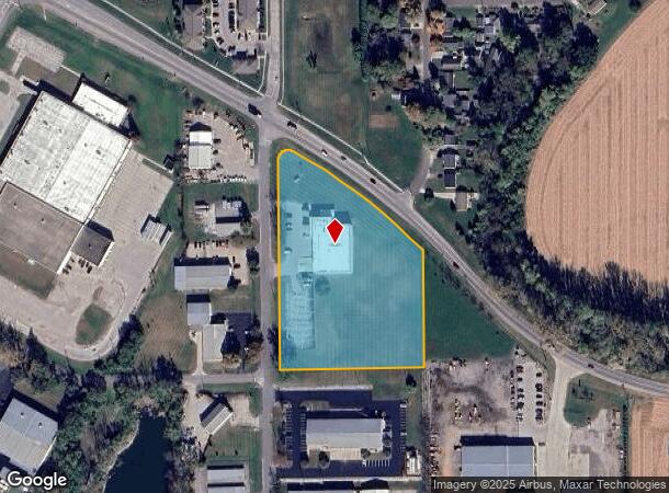 835 Repp Dr, Columbus, IN Parcel Map