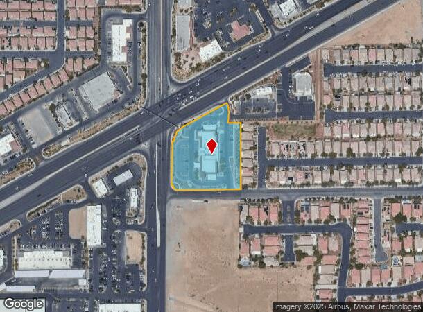  4855 Blue Diamond Rd, Las Vegas, NV Parcel Map