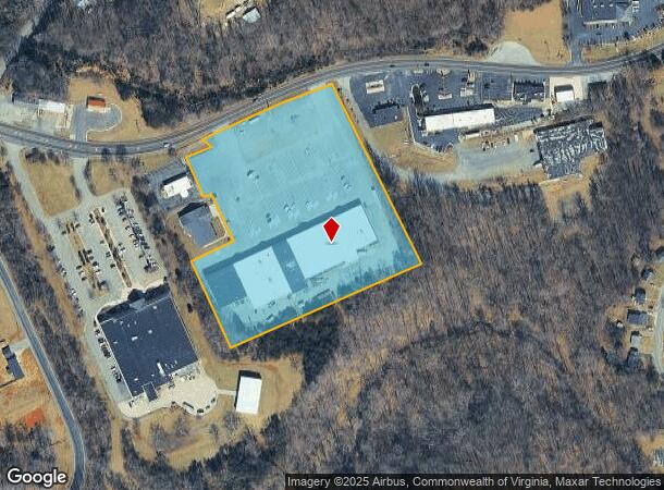 1125 Franklin St, Rocky Mount, VA Parcel Map
