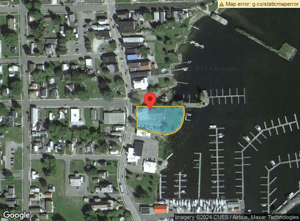  133 Lake St, Rouses Point, NY Parcel Map