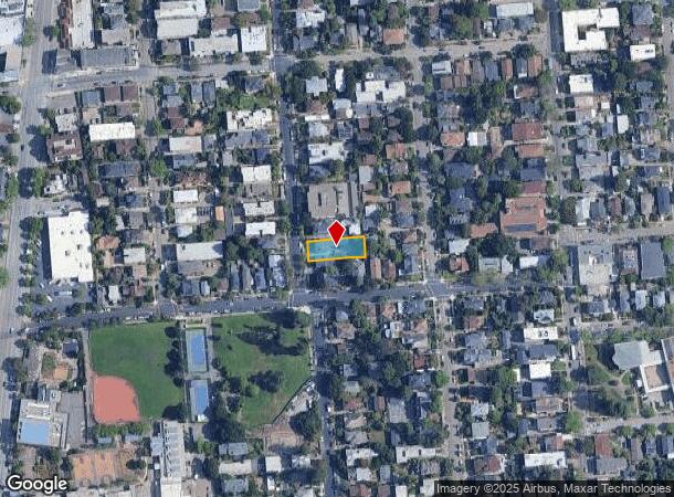  2639 Hillegass Ave, Berkeley, CA Parcel Map