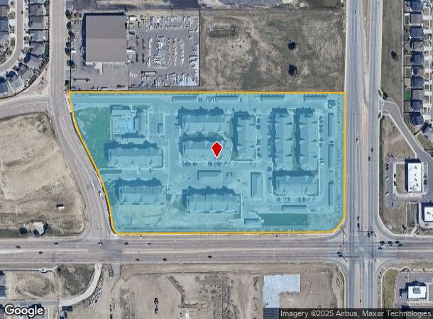 2586 Soma Vw, Colorado Springs, CO Parcel Map