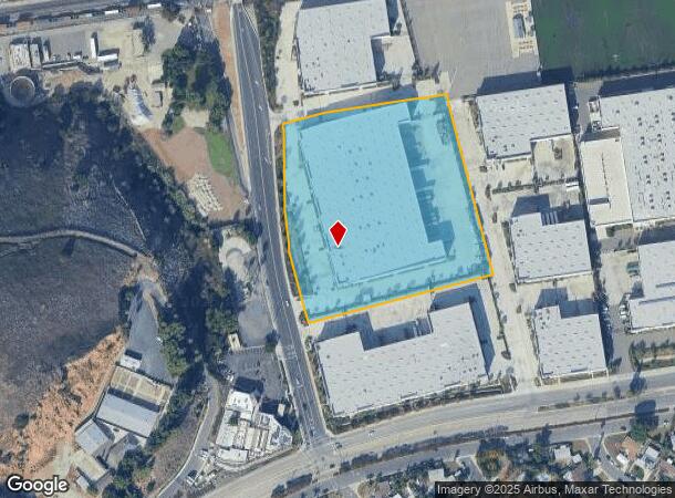 462 S Humane Way, Pomona, CA Parcel Map