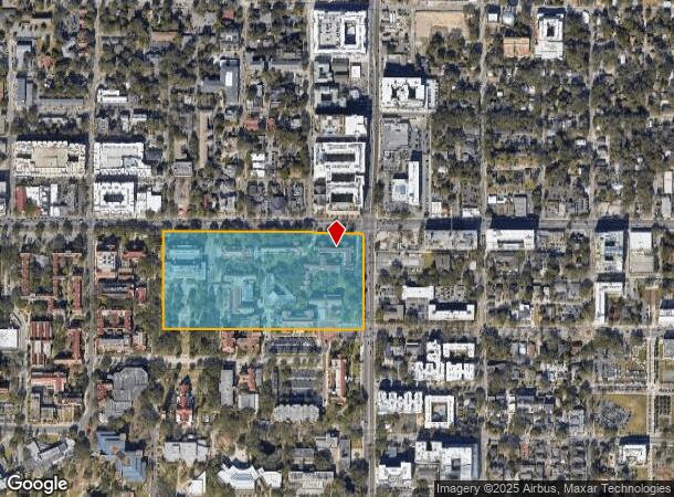 1325 W University Ave, Gainesville, FL Parcel Map