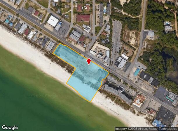 12907 Front Beach Rd, Panama City Beach, FL Parcel Map