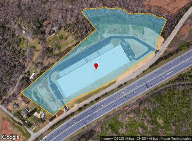 744 Frontage Rd, Greenville, SC Parcel Map