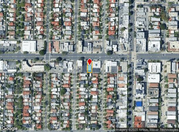 8844 W Olympic Blvd, Beverly Hills, CA Parcel Map