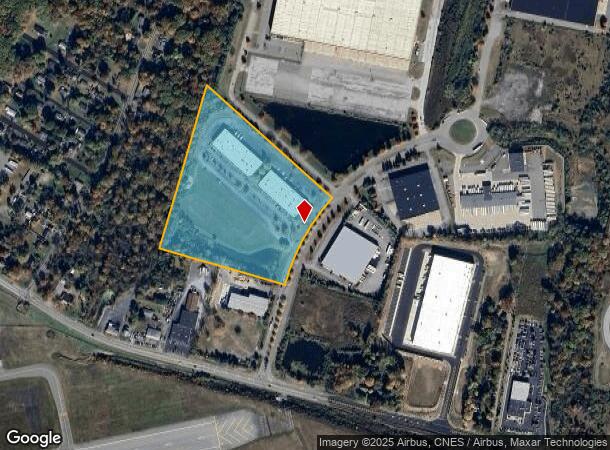900 Corporate Blvd, Newburgh, NY Parcel Map