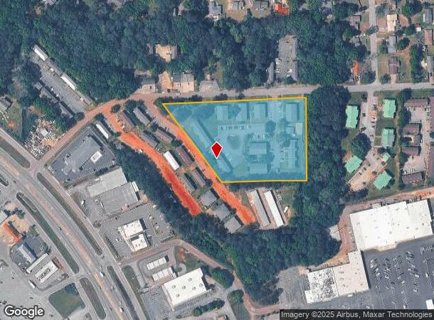 201 Apache Dr, Enterprise, AL Parcel Map